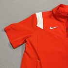 Georgia Bulldogs Jacket Mens Large Red Ncaa Football Nike Pullover Quarter Zip
