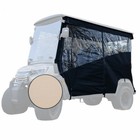 Red Dot Track-style Golf Cart Enclosure For Icon Epic E40fx 4-pass 2024-up Linen