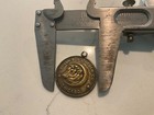 Vtg  Brush  Son   Hough Co Brass Tag token -  the Pigs That Made Us Famous 