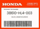 Honda Genuine Valve  Linear Solenoid - 38610-hl4-003