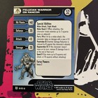 Wotc Star Wars Miniatures Tfu Felucian Warrior On Rancor 50 60 Orphan Card