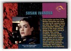 Babylon 5 Signed Card Auto B5 Susan Ivanova Claudia Christian  3