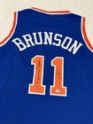 Jalen Brunson New York Knicks Signed Basketball Jersey Coa