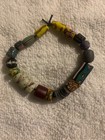 Antique Venetian - African Trade Beads - Fancy Millefiori Italian Glass  b685 