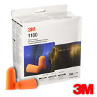 3m 1100 Uncorded Foam Disposable Noise Reduction Ear Plugs  pick Total Pairs 
