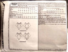 Mccalls 5820 Size 8-16 Sewing Pattern Uncut Pullover Tops Peasant Craft Trims