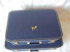 Set-2 Vtg Lady Baltimore Luggage Company Starline Hardshell Suitcase W  Keys