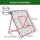Baseball And Softball Rebounder Net 3 3x3 3 Ft Pitchback Adjustable Angles