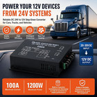 Dc 24v To 12v Step Down Voltage Converter  100a 1200w Dc Buck Converter Voltage