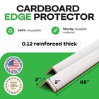 Idl Packaging 2    X 2    X 48    Cardboard Edge Protector  pack Of 200  - Corner P   