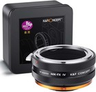 K f Concept Nik-fx Nikon F Lens Mount To Fuji X Camera Body Adapter Ring