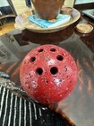 Vintage 1960   s1970   s Mid Century Modern Pat Bulletin Cork Ball Pen Holder
