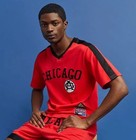 New Reason Nlbm Chicago American Giants Pullover Jersey T-shirt Men s Medium Red