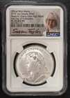 2019 1oz Canada Silver Peace   Liberty Mint Medal Ngc Pf70 Rev Pf Uhr Fdop