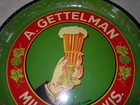 Vintage 13  Gettelman Brewing Co Milwaukee Advertising Beer Tray