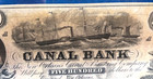 1800 s  500 Canal Bank New Orleans Obsolete Note Crisp Bu