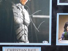 Christian Bale Signed Autographed Framed 11x14 Photo Batman Dark Knight Bas Coa