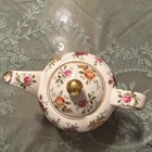 Royal Albert Old Country Roses Classic Iv Fine China Floral Teapot Handles Lid