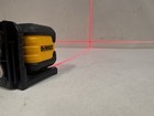 Dewalt  36 Ft  Red Self-leveling Cross Line Laser Level Batteries   Case Dw08802