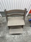 Stokke Tripp Trapp High Chair Gray Finish See Photos Disassemble For Shipping