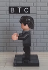 Lego Marvel Super Heroes 76104 Bruce Banner - Black Legs Minifigure  Sh0854 