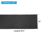 2 Pack 39 3  X 16  X 1 4  Air Conditioner Filter Rv Ac Foam Filter Pad Black
