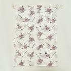 Ballerina Ballet Shoe Bag Pouch Case White Pink 14 75    X 10 75   