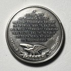 1953 Armistice Signed Danbury Mint Sterling Silver Medal 40mm
