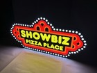 Showbiz Pizza Place - Chuck E  Cheese   1980s Marquee Led Sign   Arcade Led