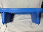Vintage Lego Duplo Lap Desk Building Table W  Side Storage Bins Green   Blue