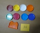 Vtech Chomp And Count Dino Replacement Coins Lot Of 8 Y35