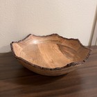 Live Edge Wooden Bowl  Natural Edge Bowl