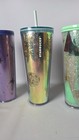 3 Starbucks Cups Tumbler Bundle Lot W  Straws New 