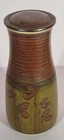 Mid Century Modern Studio Pottery Lidded Jar Signed Sf C1970s