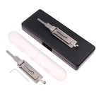 Key Decoder 2 In 1 Portable Lock Picking Set Hook And Pickup Tool Kit Ergonomic