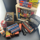 Vintage Vacuum Tube Display W  Original Boxes  Led Backlight   Retro Artwork