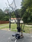 Grind Basketball Shooting Machine With Ball Return Net System