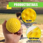12 Pack Pitching Machine Softballs For Hitting And Fielding Practice 12-inches