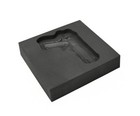Medium Gun 3d Graphite Ingot Mold Silver Gold Copper Aluminum Tin Metal Casting