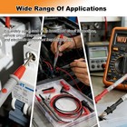 Wiuyntlz Multimeter Leads Kit  49  Premium Silicone Multimeter Test Lead Set    