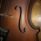 Vtg Postwar Trademark Made In Japan Violin Fiddle Trade Mark Rattlesnake Tails  