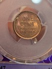 1947 Lincoln Wheat Cent - Lamentation Error - Pgcs Holder - Gem Unc Red Penny 