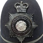 Vintage Christys Northamptonshire Constabulary Police Custodian Helmet Kingsc