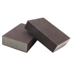 Luomorgo Sanding Sponge Blocks Polished Elastic 400-600 Grit  Brown 