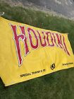 Museum Of Houdini Rare Yellow Red Spellout Opening Day Promotional Banner Ny Ct