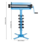 Manual Bead Roller Sheet Metal Bead Roller Set Multifunctional Bending Machine