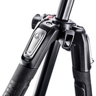 Manfrotto 190x3 Three Section Tripod With Mhxpro-2w Fluid Head