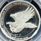 2015 P  1 Australian Wedge Tailed Eagle High Relief 1oz Silver Proof Coin W  Ogp