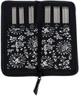 Chiaogoo Double Point Stainless Steel Knitting Needle 6  Set-red Ribbon - 6600