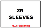  25  Ultra Pro Tall Loose Card Sleeves Widevision Sports Games Free Shipping